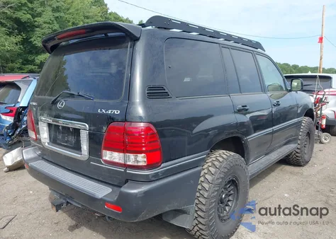 2007 Lexus Lx 470 from USA, damaged, VIN JTJHT00W874025582